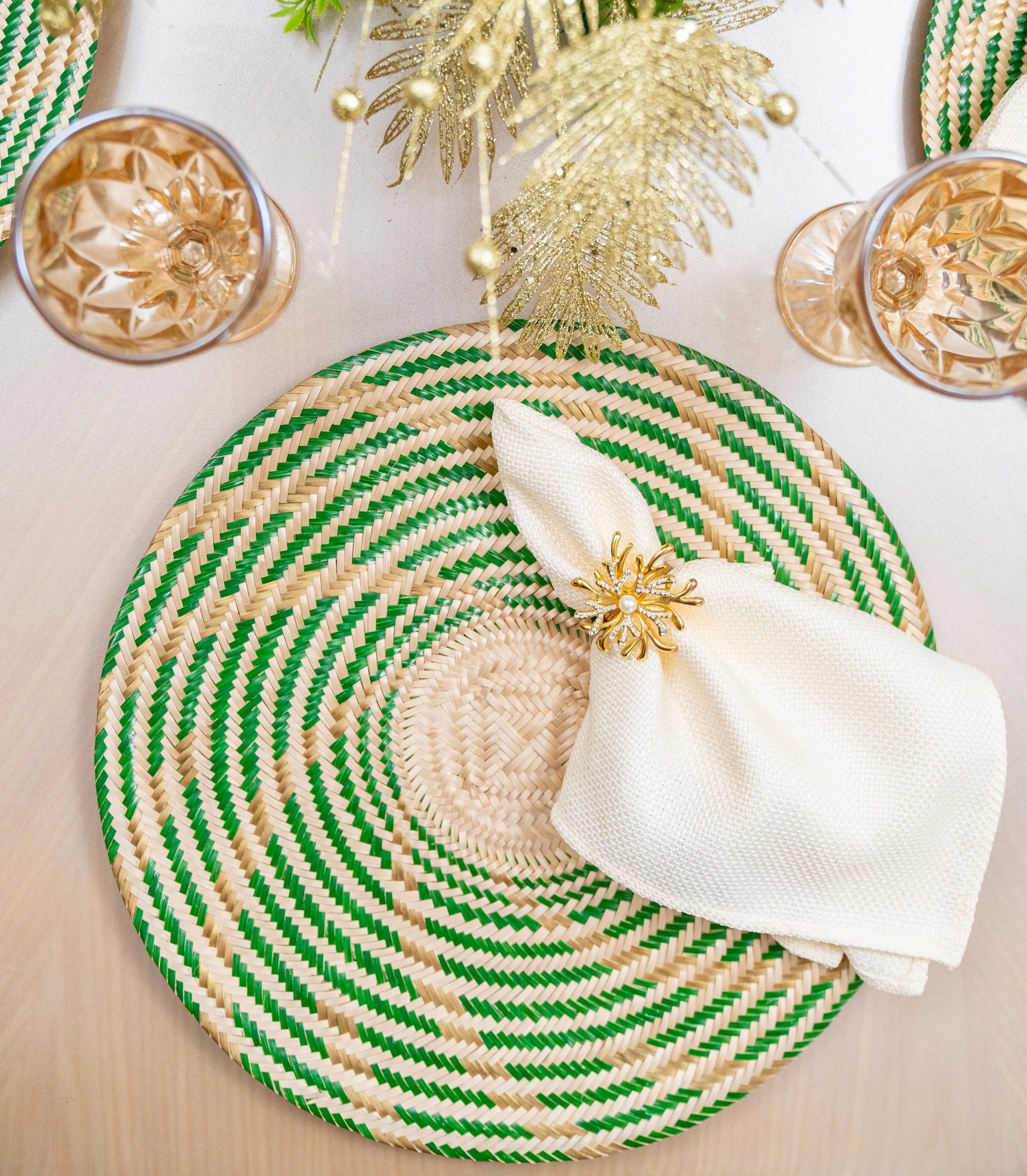Individual Arcoíris Navidad