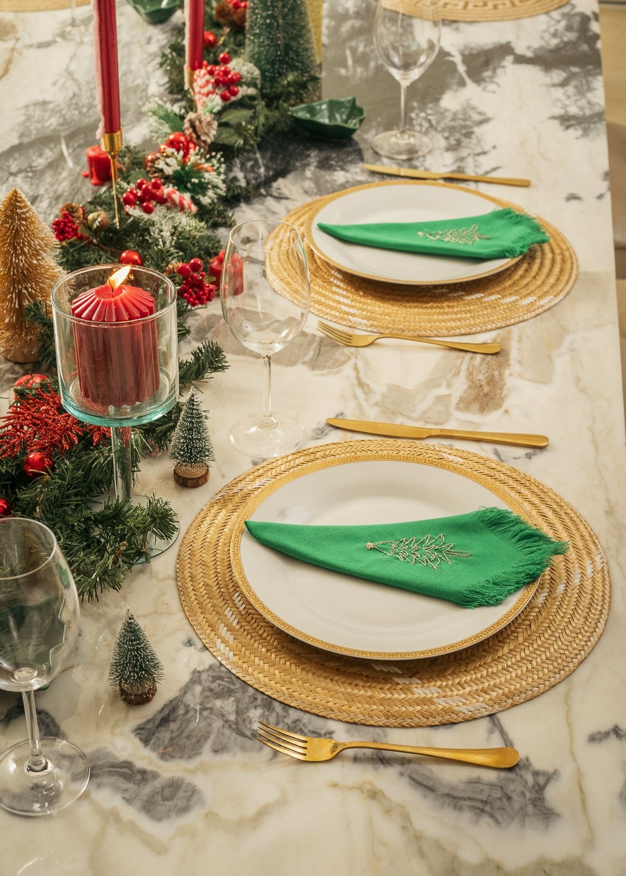 Individual Espiral Navidad